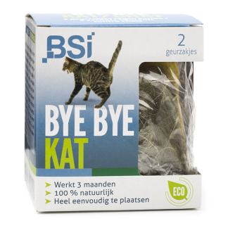 Kattenverjager | BSI (2 geurzakjes, Natuurlijk) BSI Kabelshop.nl